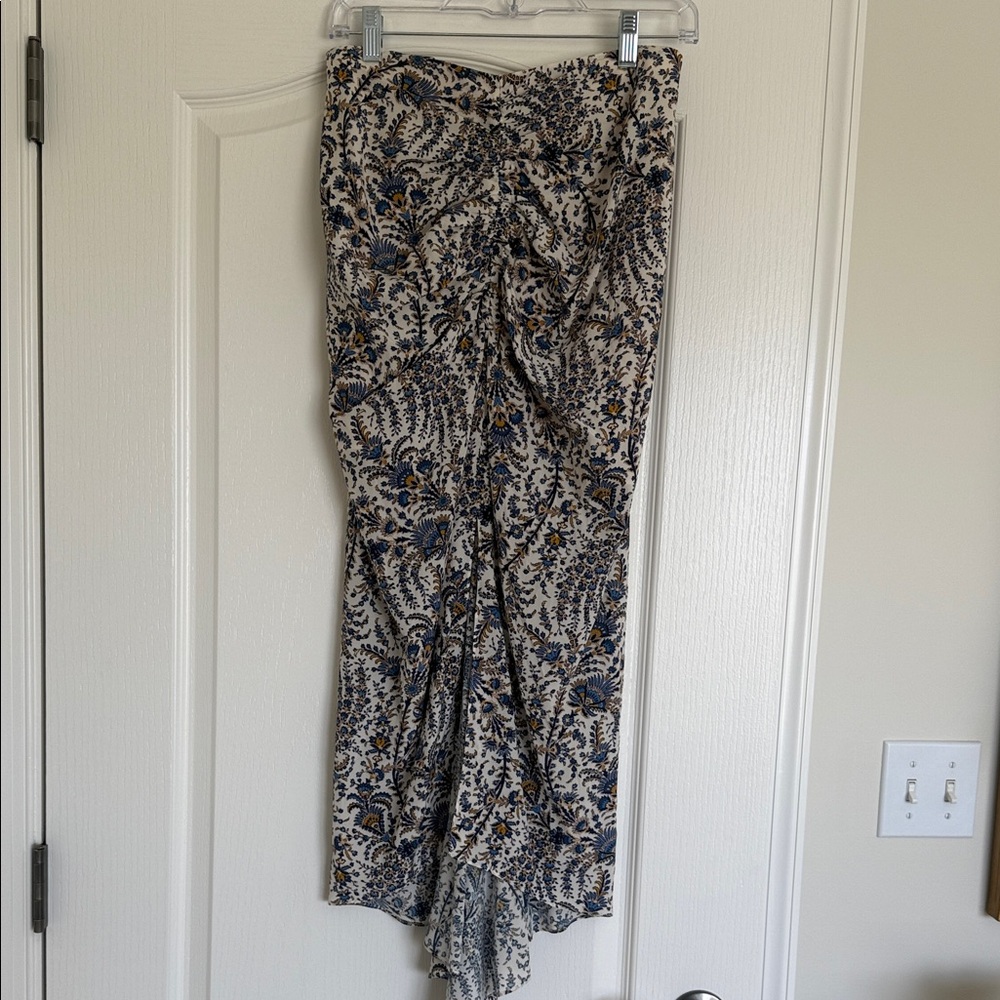 Veronica Beard Pixie Silk Blend Asymmetrical Midi Skirt Size 4